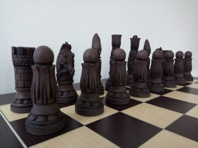 Victorian Themed Chess Set